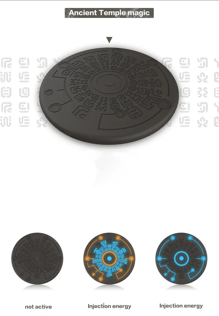 Zelda Ancient Temple Magic Array Wireless Charger – 15W Fast Qi Charging Pad for Phones