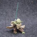 Star Wars Mandalorian – Master Yoda with Sword 10cm Action Figure Collectible (1/12 Scale)