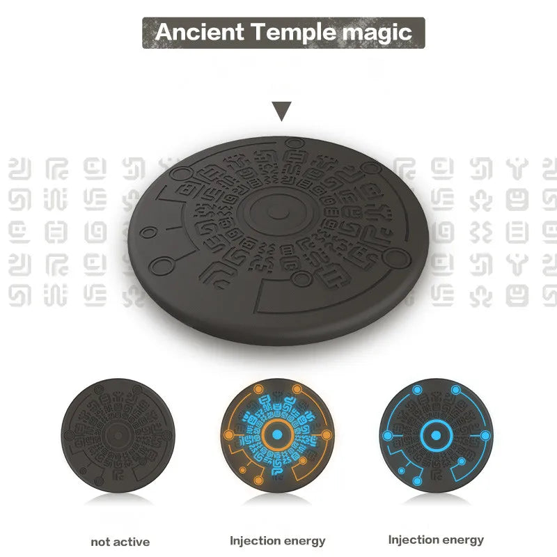 Zelda Ancient Temple Magic Array Wireless Charger – 15W Fast Qi Charging Pad for Phones