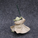 Star Wars Mandalorian – Master Yoda with Sword 10cm Action Figure Collectible (1/12 Scale)