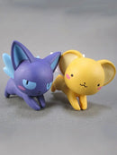 Cardcaptor Sakura Gacha Cable Doll – Kinomoto Sakura & Li Syaoran Mini Action Figure Toy Capsule Gift