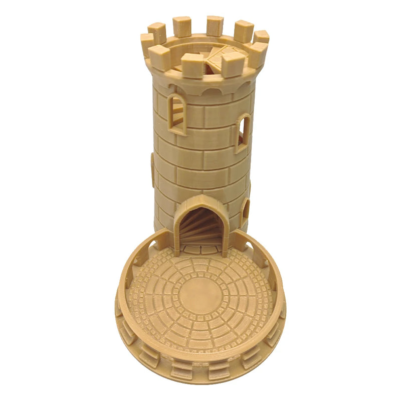 🏰 DND Medieval Dice Tower – Castle Roller Accessory for Tabletop RPGs