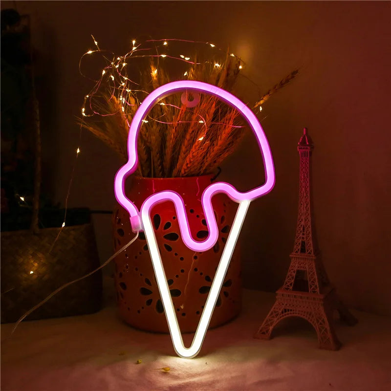 LED Neon Sign – USB/Battery Powered Wall Light for Bedroom, Bar, Game Room