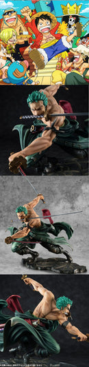 Roronoa Zoro 10cm GK Figure – One Piece Three-Sword Style Mini Collectible