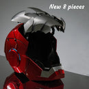 Iron Man MK5 Helmet – 1:1 Electric Voice-Activated Wearable Mask with LED & Remote Control
