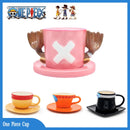 One Piece Mug – Chopper, Ace & Sabo Three Brothers Hat Ceramic Coffee Cup Cosplay
