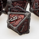 Metal DND Dice Set – For Dungeons &amp; Dragons and Tabletop RPGs