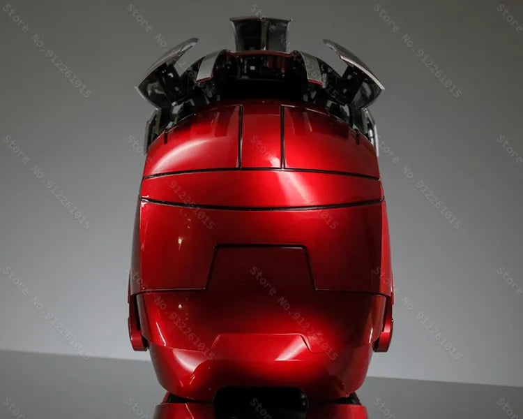 Iron Man MK5 Helmet – 1:1 Electric Voice-Activated Wearable Mask with LED & Remote Control