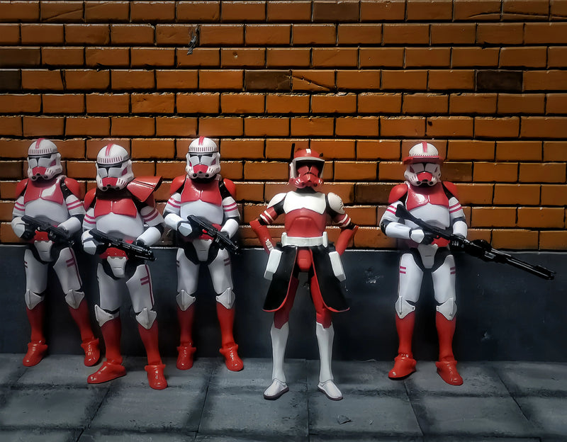 Star Wars Clone Trooper – 501st & 187th Legion (3.75" 1/18 Scale Action Figure, Loose)