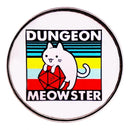 RPG Game Dungeon DnD Dragon Dice D20 Anime Enamel Pin Lapel Badges Manga Brooches for Women Fashion Jewelry Accessories Gifts