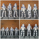 Star Wars Clone Trooper – 501st & 187th Legion (3.75" 1/18 Scale Action Figure, Loose)