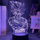 🔥 Dragon Ball Z – 3D LED Night Light