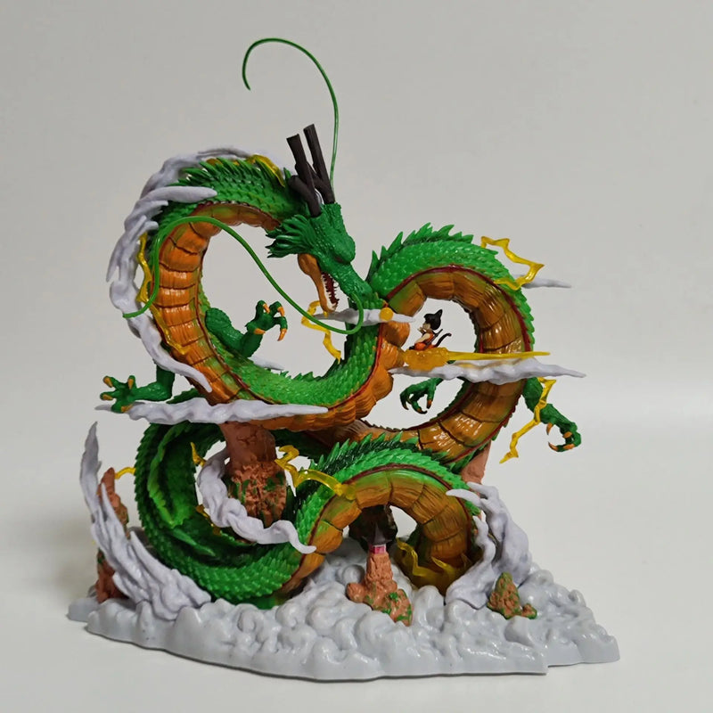 🔥 24cm Dragon Ball Goku & Sheilong Anime Figure – Collector’s PVC Model Statuee