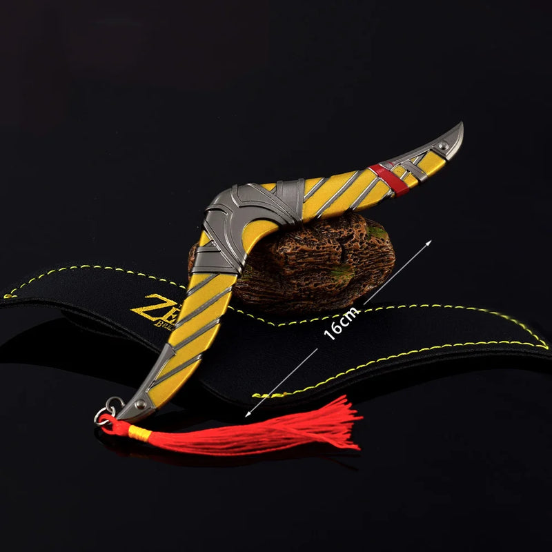 🗡️ The Legend of Zelda: Tears of the Kingdom – Master Sword & Hylian Shield Keyring