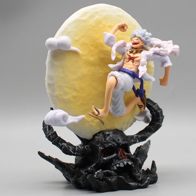 One Piece Gear 5 Luffy Figure – 14cm Anime PVC Collectible Model