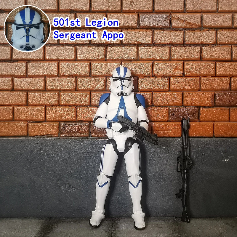 Star Wars Clone Trooper – 501st & 187th Legion (3.75" 1/18 Scale Action Figure, Loose)