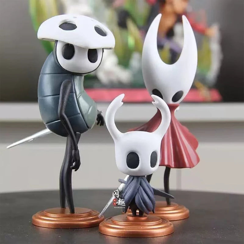 🦋 Hollow Knight Three Swordsmen Figures – PVC Battle Edition (11–24cm)