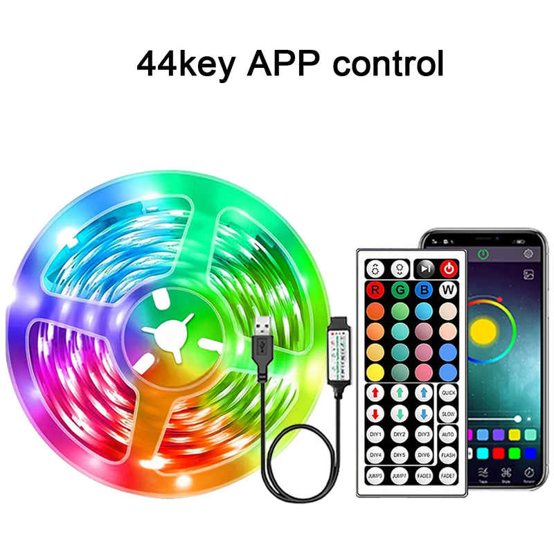 RGB LED Strip Lights – Smart App Control (5m–30m)