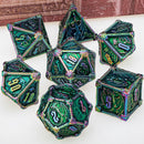 Metal DND Dice Set – For Dungeons &amp; Dragons and Tabletop RPGs