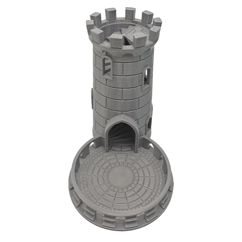 🏰 DND Medieval Dice Tower – Castle Roller Accessory for Tabletop RPGs