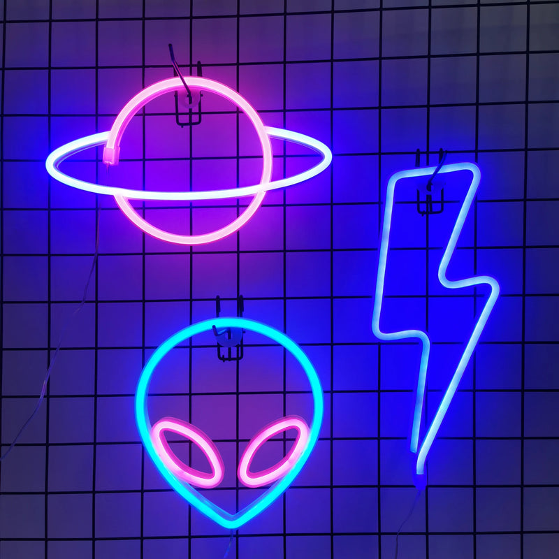 LED Neon Sign – USB/Battery Powered Wall Light for Bedroom, Bar, Game Room