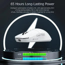 Attack Shark X11 PAW3311 White Bluetooth Mouse, Triple Mode Connectivity, Touch Magnetic Charging Dock, Ultra-Light Gaming Mouse