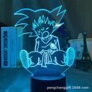 🔥 Dragon Ball Z – 3D LED Night Light