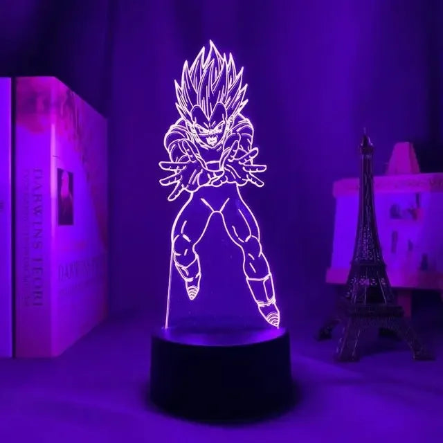 🔥 Dragon Ball Z – 3D LED Night Light