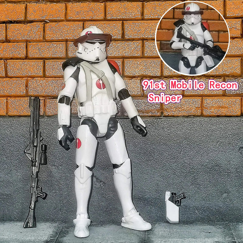Star Wars Clone Trooper – 501st & 187th Legion (3.75" 1/18 Scale Action Figure, Loose)