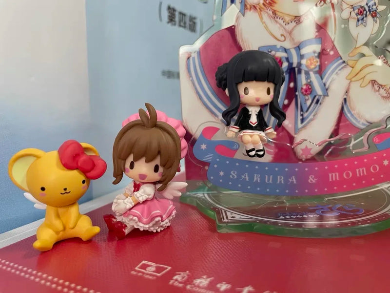 Cardcaptor Sakura Gacha Cable Doll – Kinomoto Sakura & Li Syaoran Mini Action Figure Toy Capsule Gift