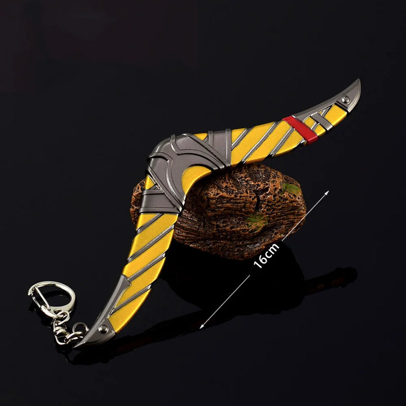 🗡️ The Legend of Zelda: Tears of the Kingdom – Master Sword & Hylian Shield Keyring