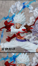 Luffy Gear 5 “Sun God Nika” Figure – 28cm | One Piece Thunderbolt GK Model