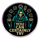 RPG Game Dungeon DnD Dragon Dice D20 Anime Enamel Pin Lapel Badges Manga Brooches for Women Fashion Jewelry Accessories Gifts