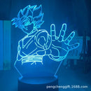 🔥 Dragon Ball Z – 3D LED Night Light