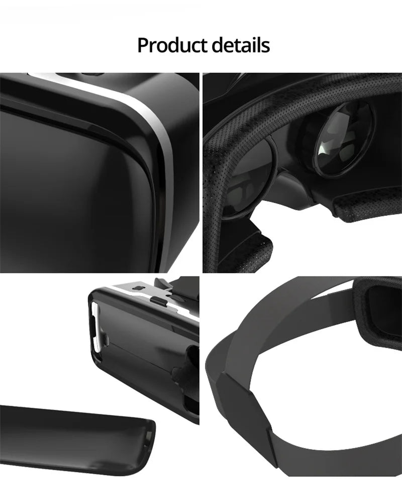 VR Shinecon 10.0 – 3D Virtual Reality Headset for Smartphone with Bluetooth Controller & Immersive Viewing