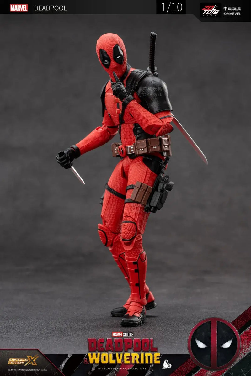 Deadpool & Wolverine Action Figure – 1/10 Scale Collectible | Marvel X-Men Guardians Series (19cm).