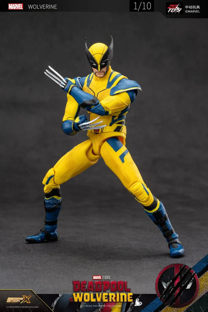 Deadpool & Wolverine Action Figure – 1/10 Scale Collectible | Marvel X-Men Guardians Series (19cm).