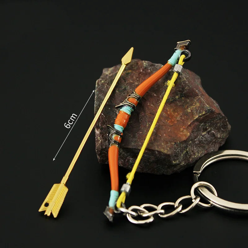 🗡️ The Legend of Zelda: Tears of the Kingdom – Master Sword & Hylian Shield Keyring