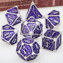 Metal DND Dice Set – For Dungeons &amp; Dragons and Tabletop RPGs