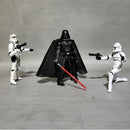 Marvel 10cm White Soldier & Black Knight – Star Wars Model Storm Action Figure with Movable Joints & Laser Sword