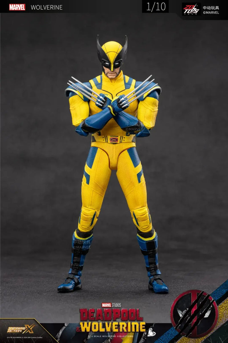 Deadpool & Wolverine Action Figure – 1/10 Scale Collectible | Marvel X-Men Guardians Series (19cm).