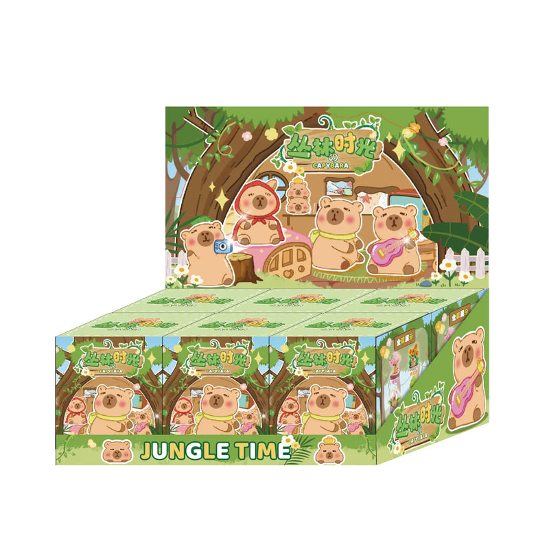 🦫 Capybara Mystery Blind Box – Jungle Time & Secret Realm Series