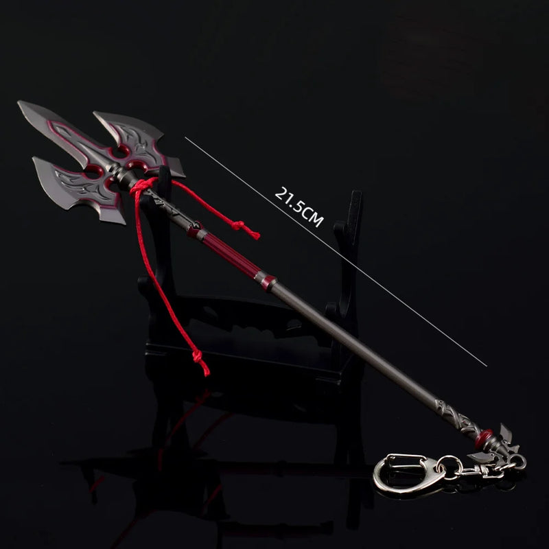 🗡️ The Legend of Zelda: Tears of the Kingdom – Master Sword & Hylian Shield Keyring