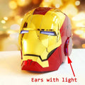 Iron Man MK5 Helmet – 1:1 Electric Voice-Activated Wearable Mask with LED & Remote Control