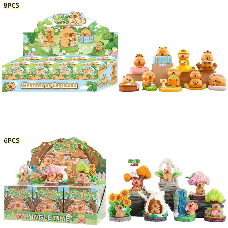 🦫 Capybara Mystery Blind Box – Jungle Time & Secret Realm Series