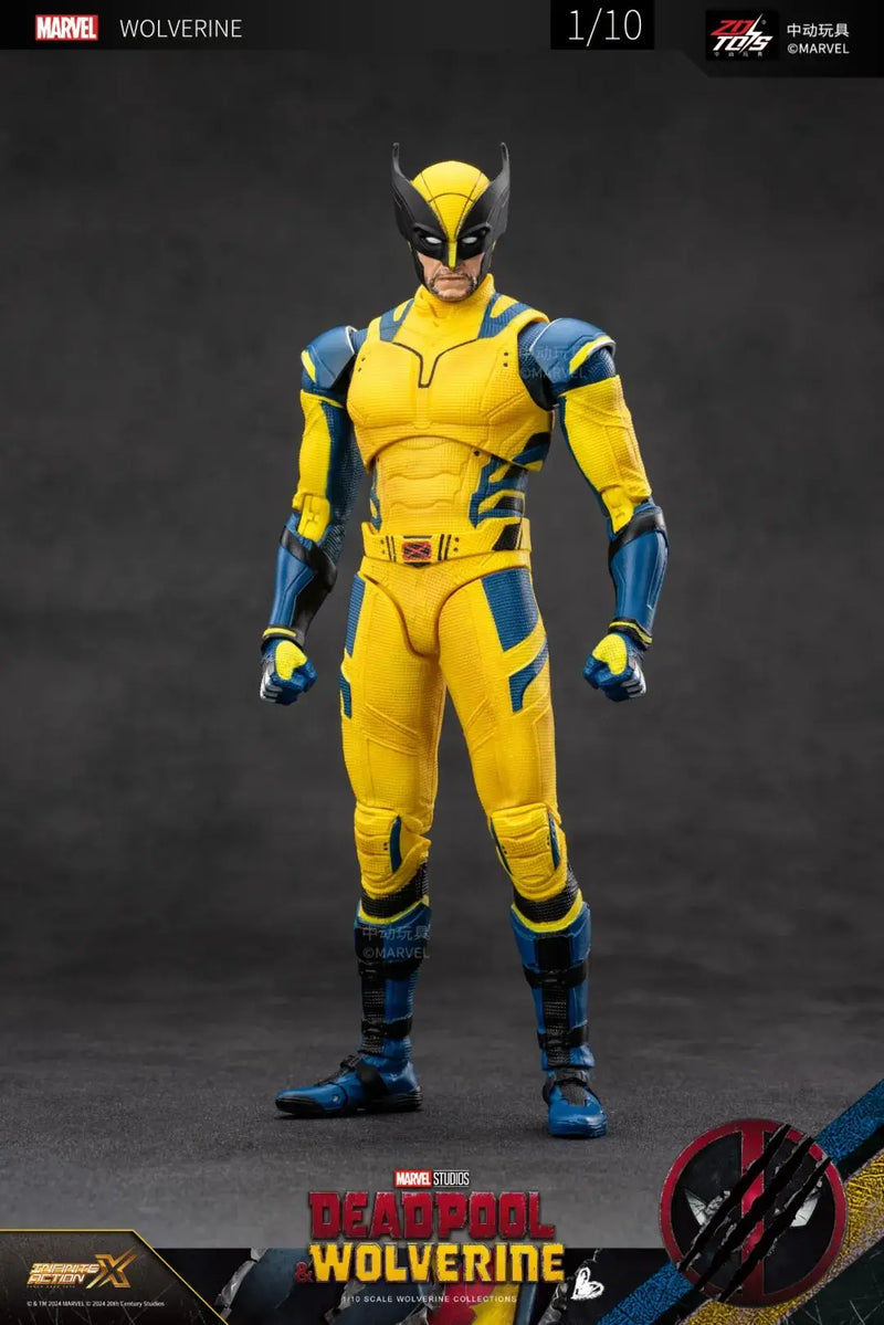 Deadpool & Wolverine Action Figure – 1/10 Scale Collectible | Marvel X-Men Guardians Series (19cm).