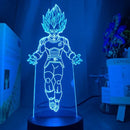 🔥 Dragon Ball Z – 3D LED Night Light
