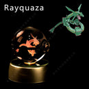 ✨ Pokémon 3D Crystal Ball LED Night Light – Multi-Color Gradient Base
