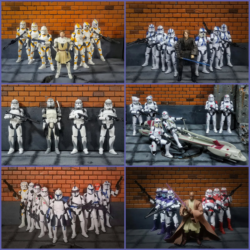 Star Wars Clone Trooper – 501st & 187th Legion (3.75" 1/18 Scale Action Figure, Loose)