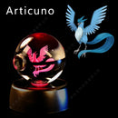 ✨ Pokémon 3D Crystal Ball LED Night Light – Multi-Color Gradient Base